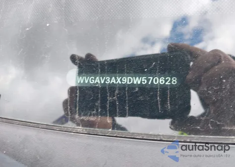 2013 Volkswagen Tiguan Se z USA, uszkodzony, nr VIN WVGAV3AX9DW570628